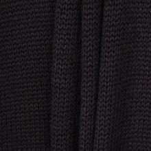 茵曼2012秋装新款女拼接假两件直筒连帽针织外套823131322 黑色 XL产品图片5素材 IT168图片大全